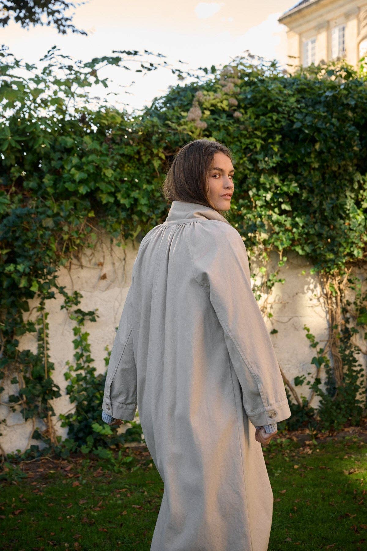 Eloise Canvas Coat