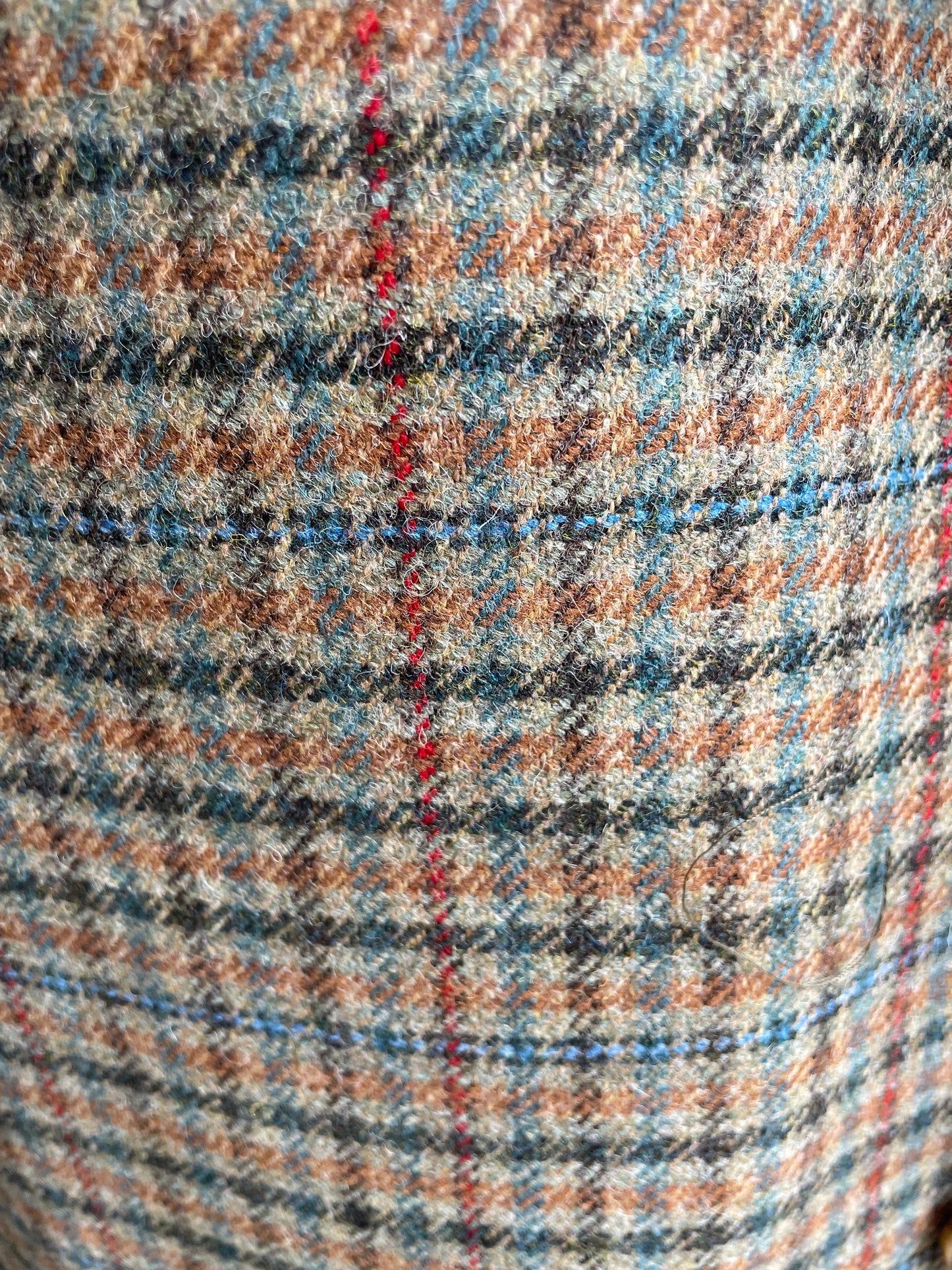 Oxford Check Coat Blue