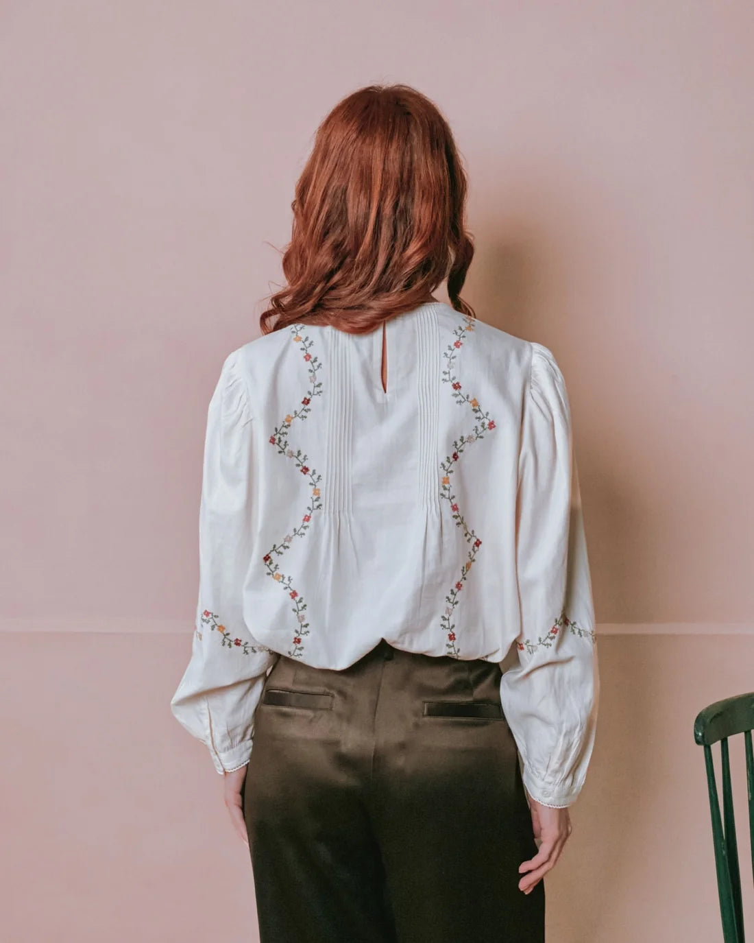 Emile & Ida Estelle Blouse Ecru