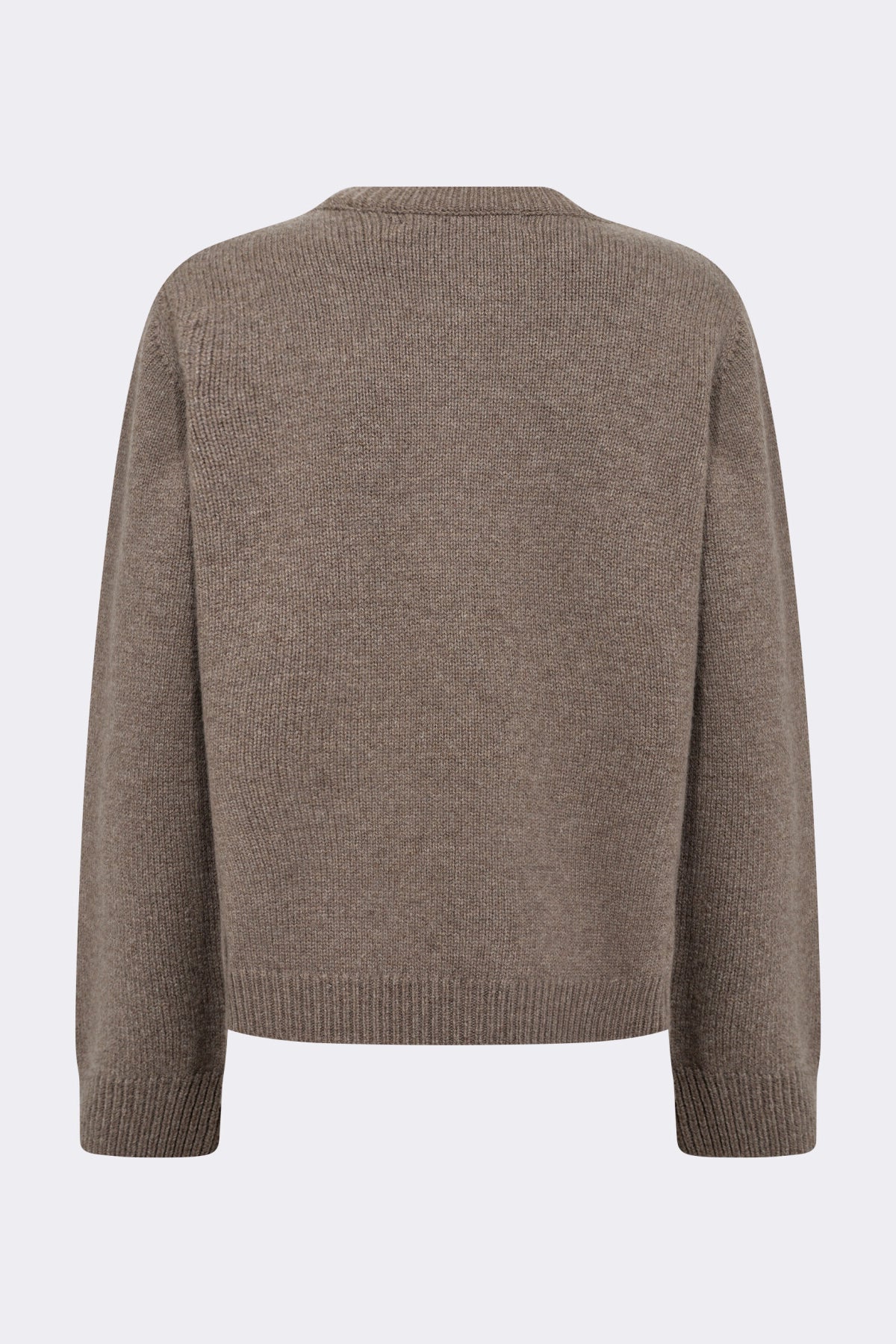 Leveté Room Light Brown Merino Cardigan