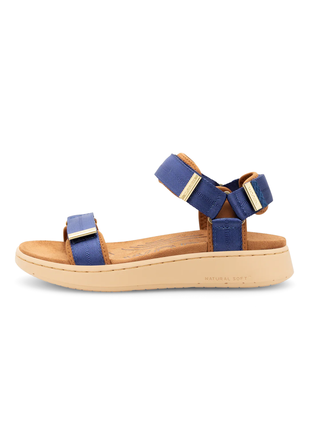 Woden Line Sandal - Cobalt Blue