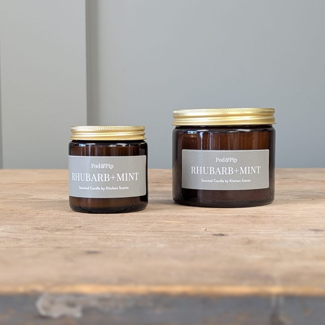 Pod & Pip Candle Rhubarb & Mint