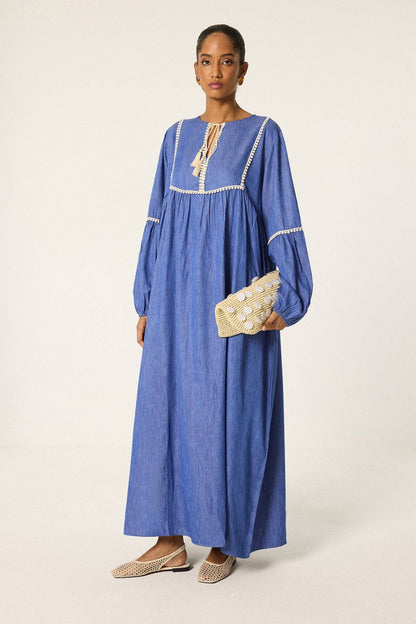 Blue Maxi Dress