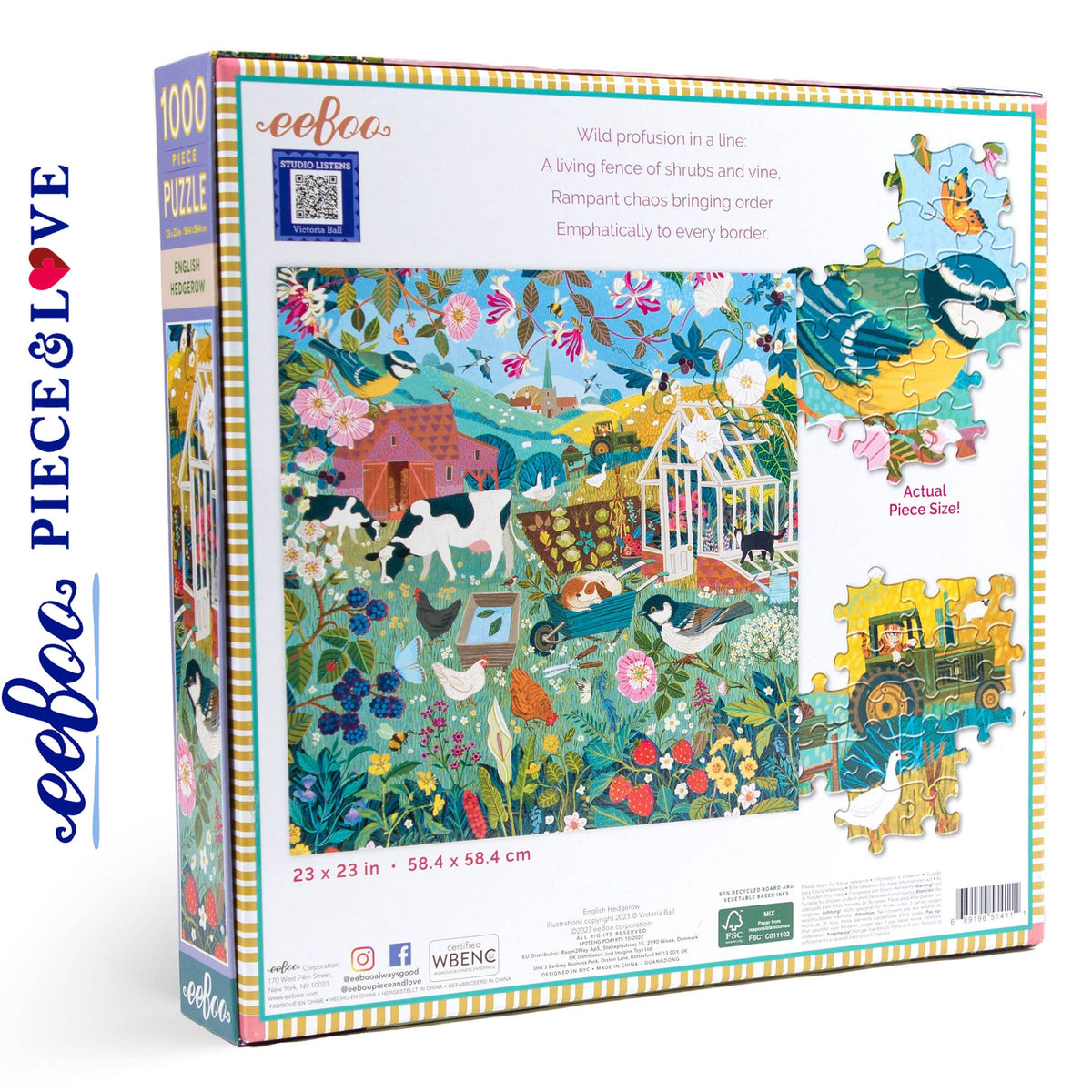 English Hedgerow Jigsaw