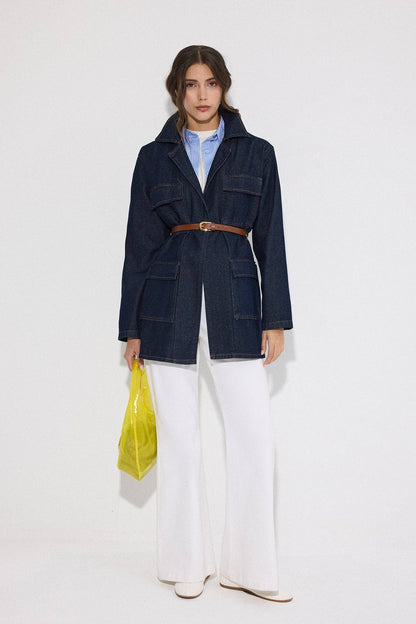 Denim Utility Jacket