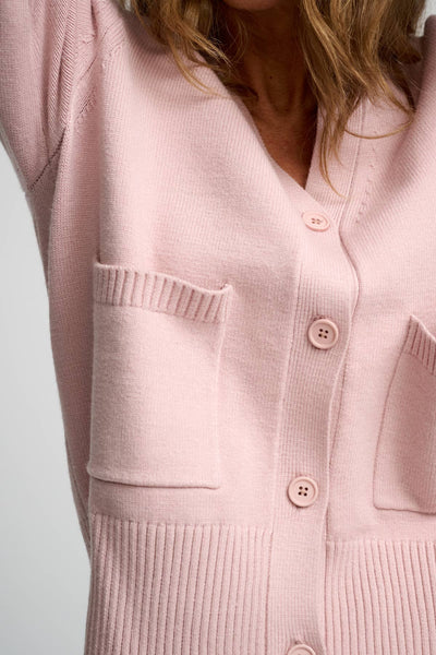 Forest knit cardigan - rose dust: Rose dust / L