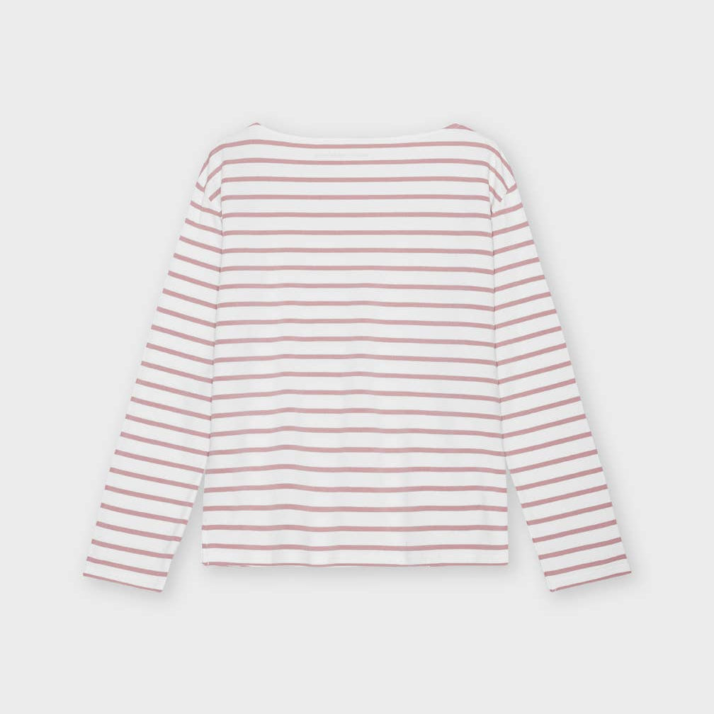 Rose Dust Stripe T- Shirt