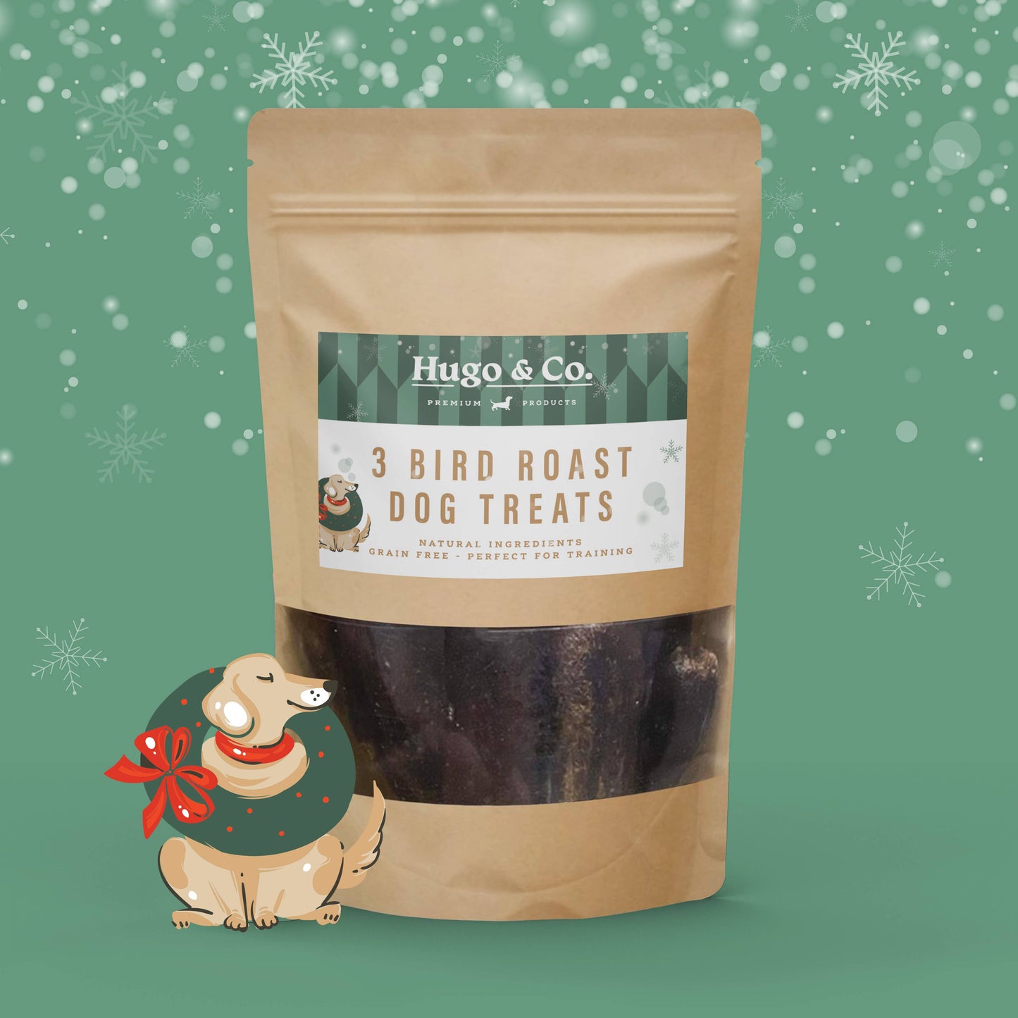 Christmas 3 Bird Roast Dog Treats
