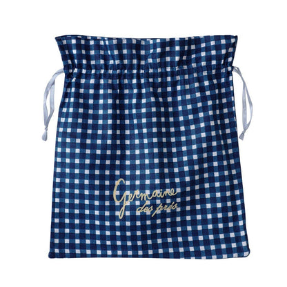 Germaine Des Pres Royal Blue Gingham Knickers