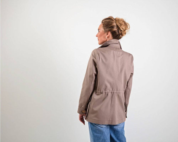 Troy Tracker Jacket in Khaki