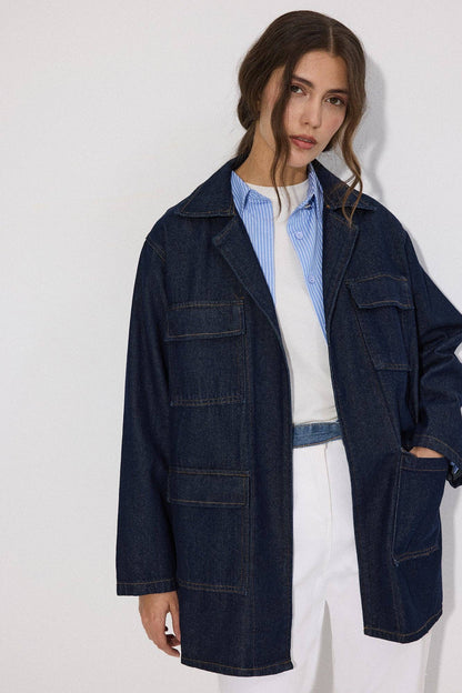 Denim Utility Jacket