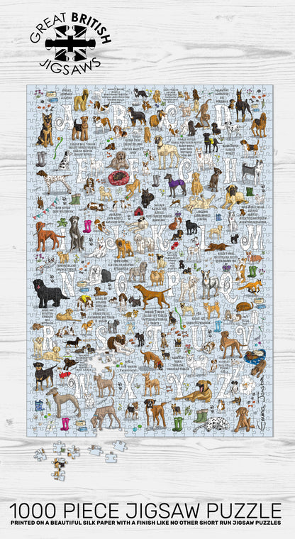 DOGS A-Z - Emma Joustra Jigsaw Puzzle