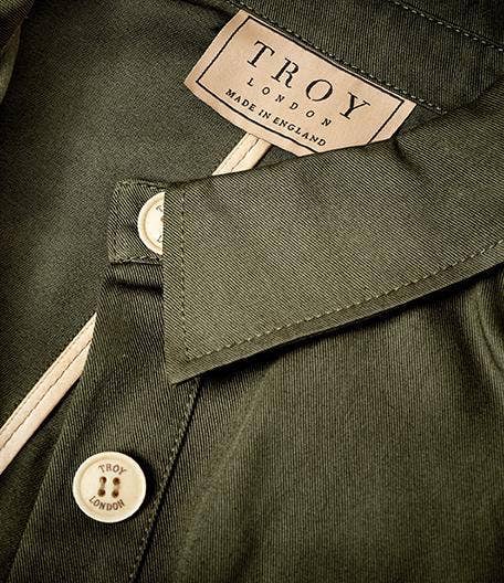 Troy Tracker Jacket in Olive