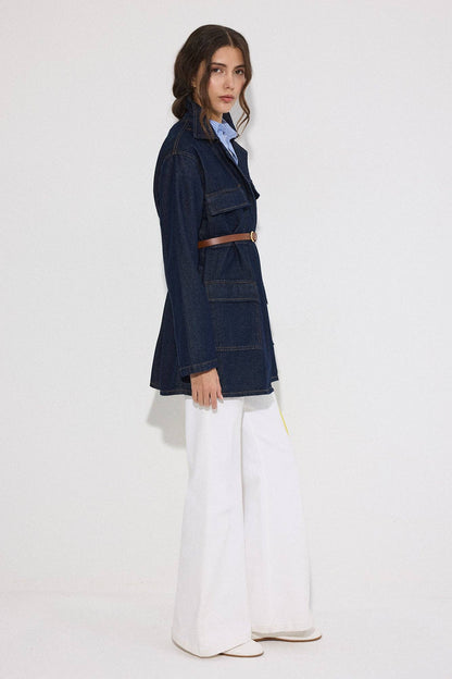 Denim Utility Jacket