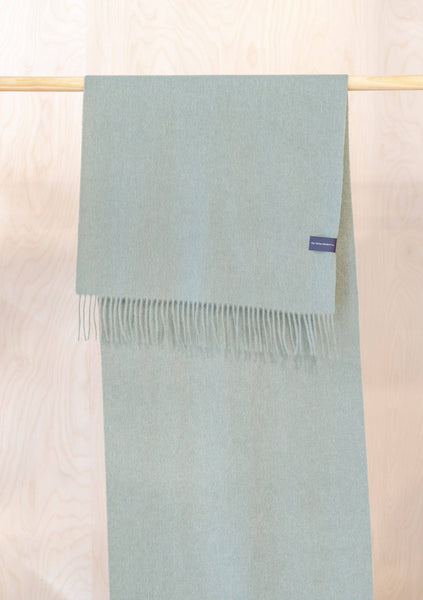 Lambswool Oversized Scarf Sage