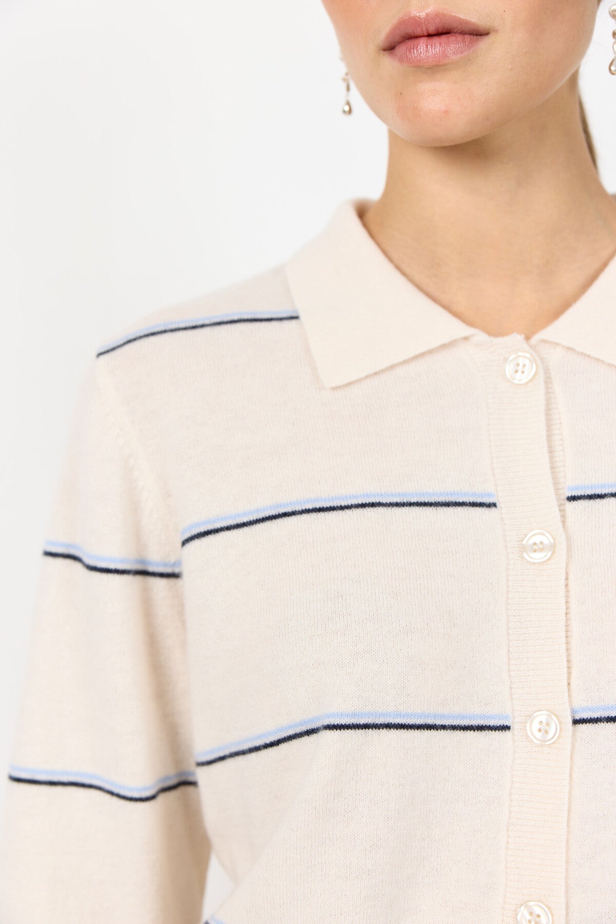 Levetē Room Ismaila Cardigan - Cream