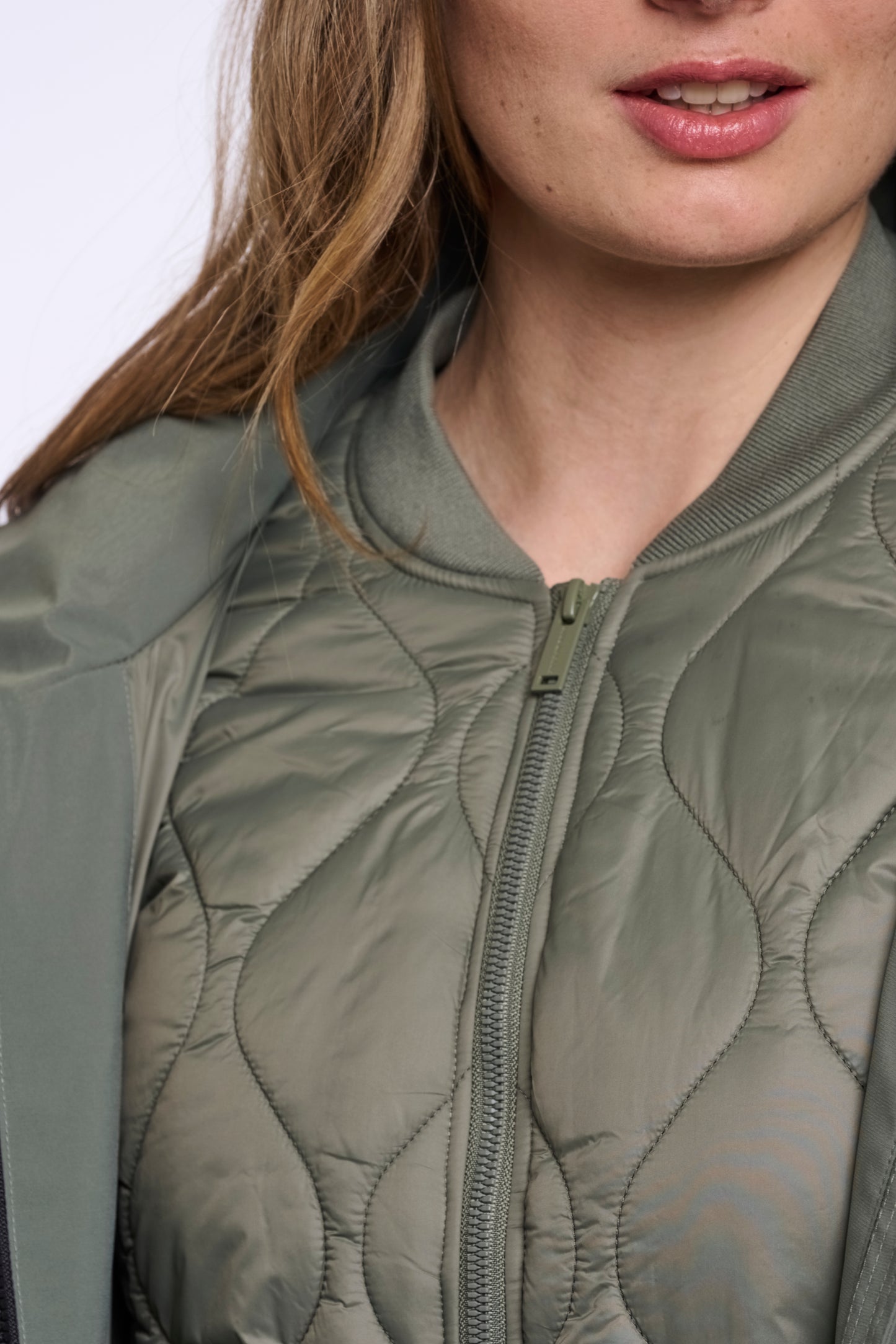 Rino + Pelle Amey Hooded coat with detachable padded jacket