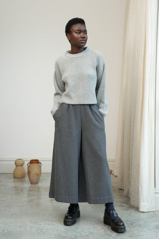 Beaumont Organic Mazu Cay Gingham Trousers