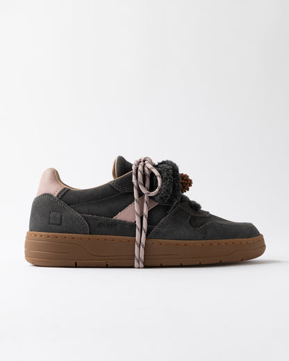 DATE  - Court 2.0 Suede Anthracite Trainer