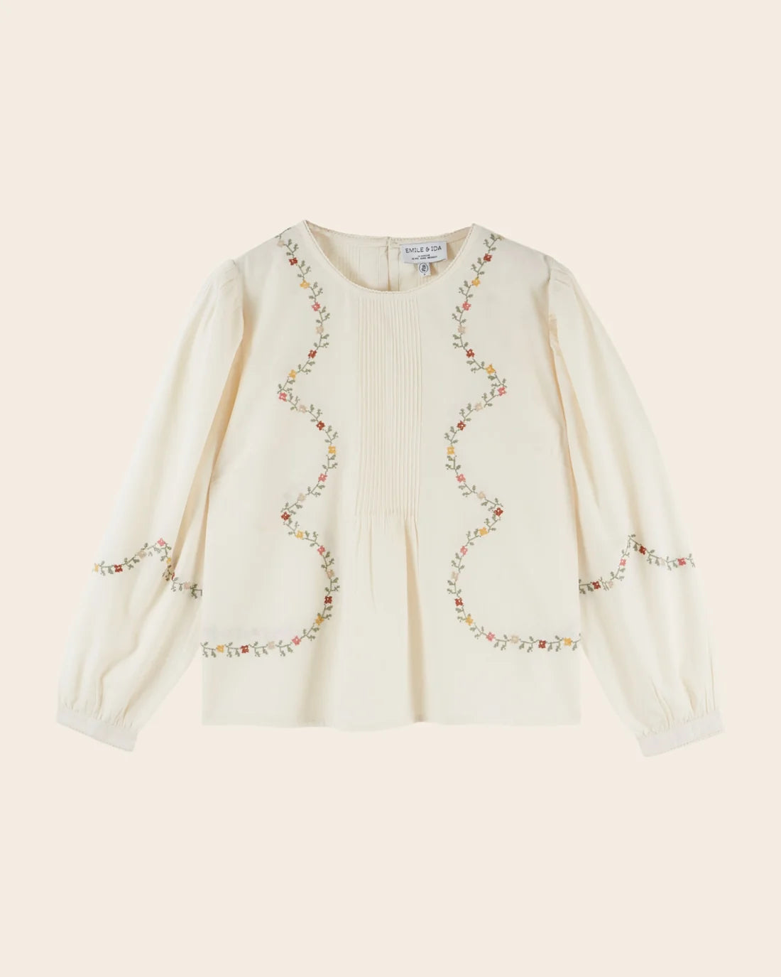 Emile & Ida Estelle Blouse Ecru