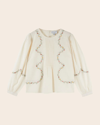 Emile & Ida Estelle Blouse Ecru