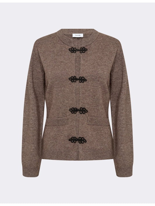 Leveté Cardigan Fawn