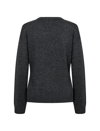 Leveté Cardigan Charcoal Grey