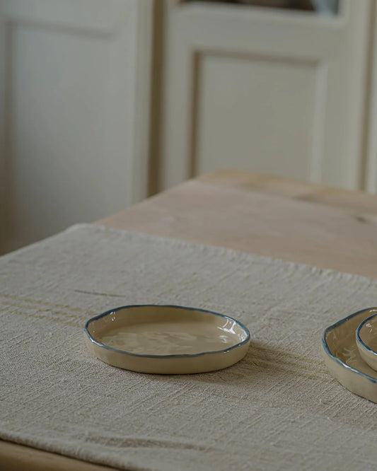 The Porto Snack Plate - Blue