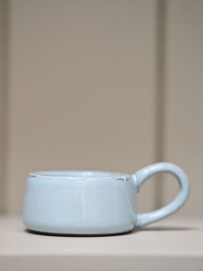 Stoneware Tea Light Cup - Eggshell