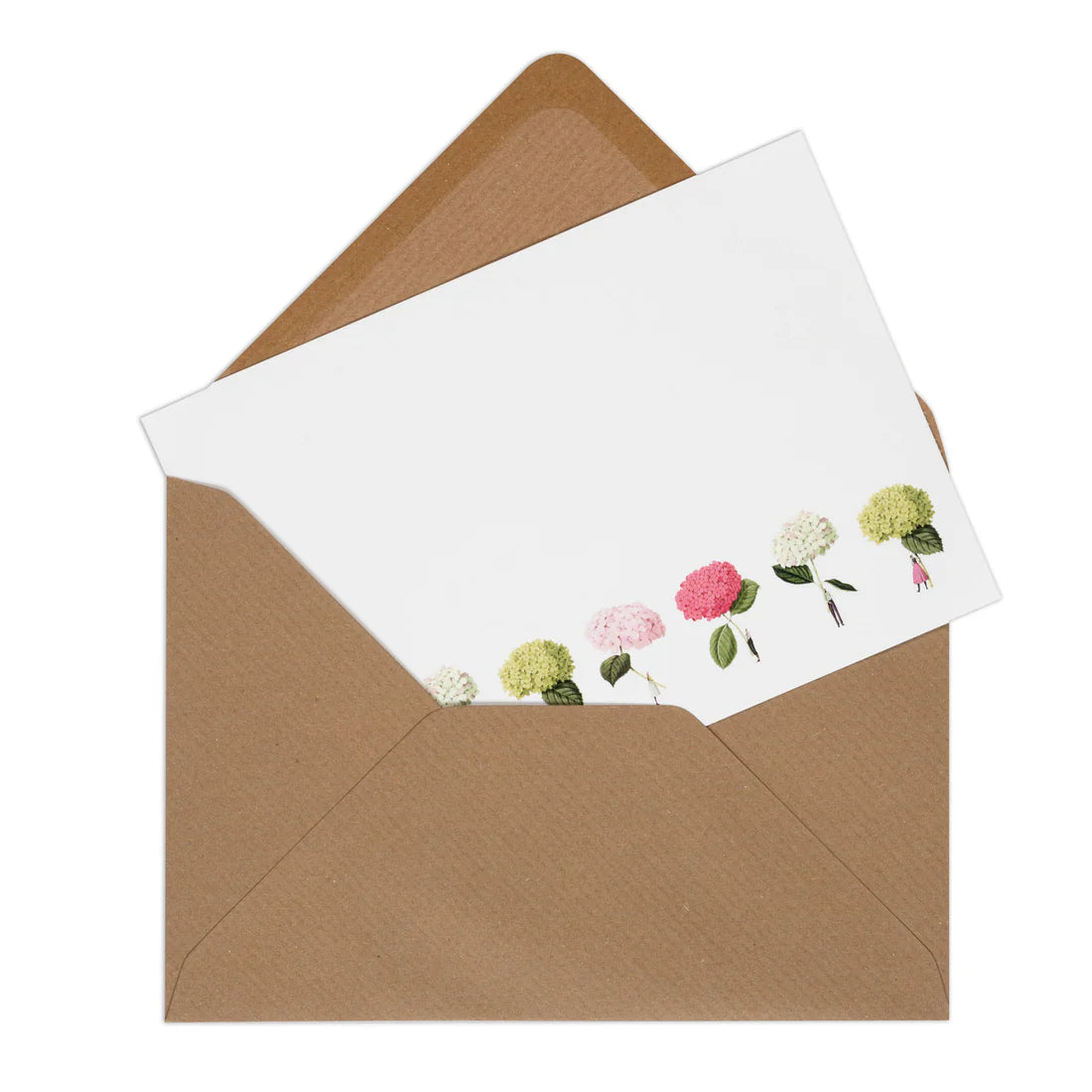 Hydrangea Flat Notes