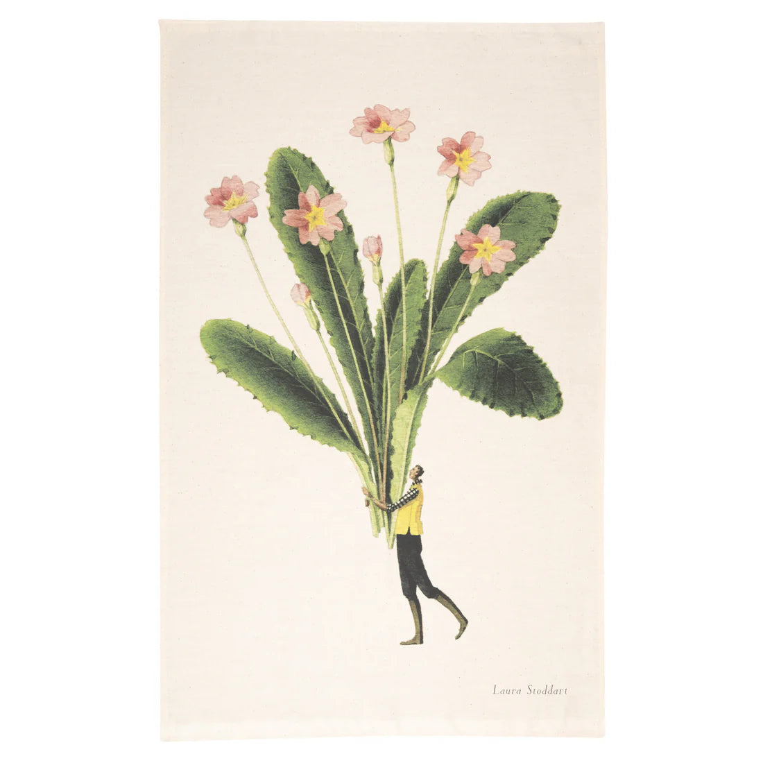 Spring Flowers Tea Towel