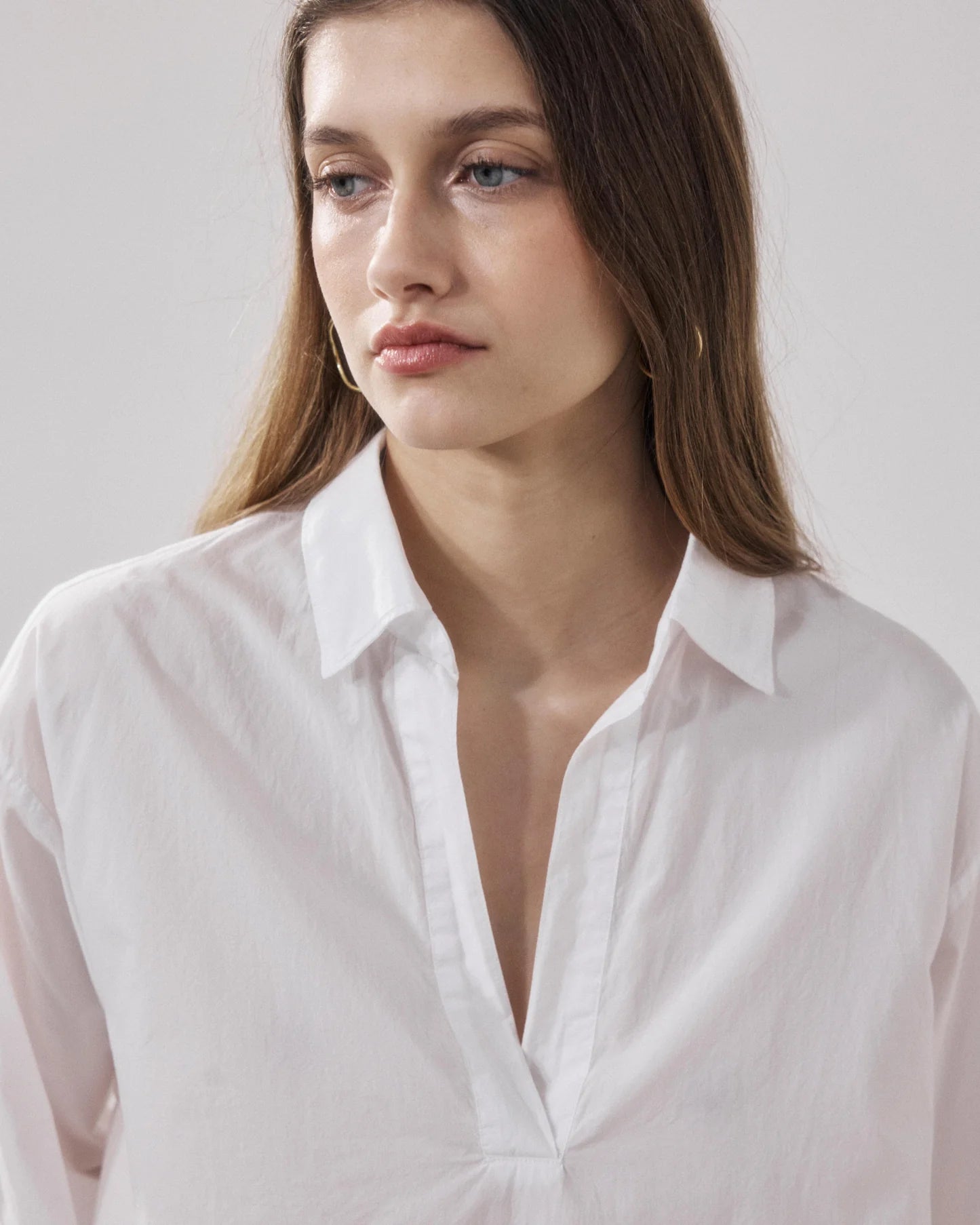 Hartford’s Poplin Shirt - Cola White
