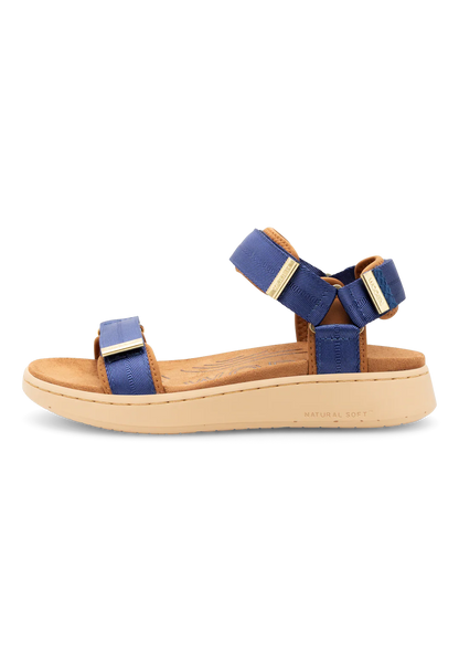 Woden Line Sandal - Cobalt Blue