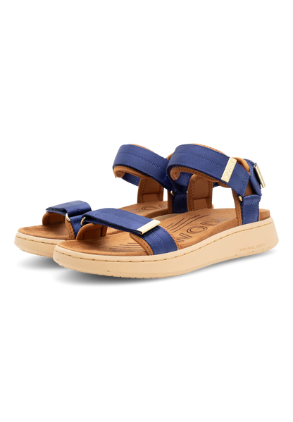 Woden Line Sandal - Cobalt Blue