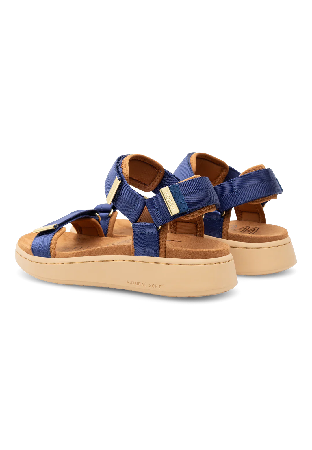 Woden Line Sandal - Cobalt Blue