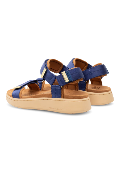 Woden Line Sandal - Cobalt Blue