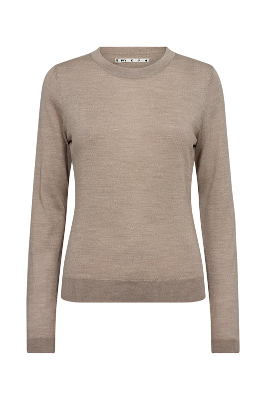 Long Sleeve Top Beige