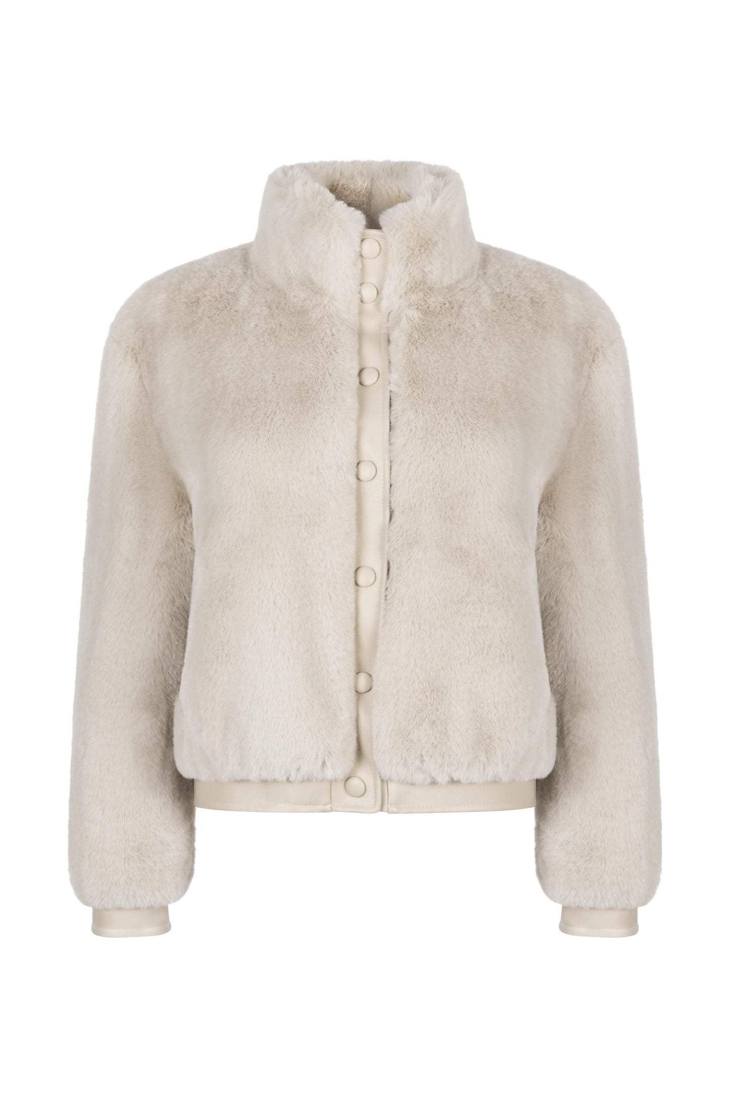 Faux Fur Bomber Jacket