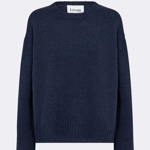 Levete Room Navy Crew Neck