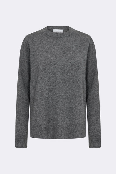 Levete Room Cashmere Crew Neck Jumper Grey