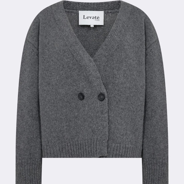 Levete Room Knit Cardigan Grey