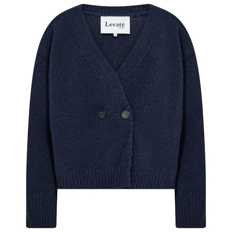 Levete Room Knit Cardigan Navy