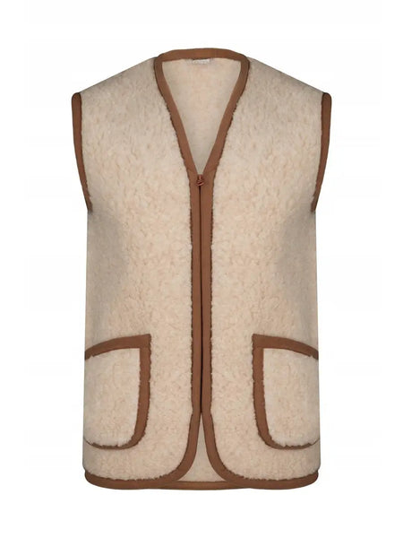 Oatmeal Wool Gillet