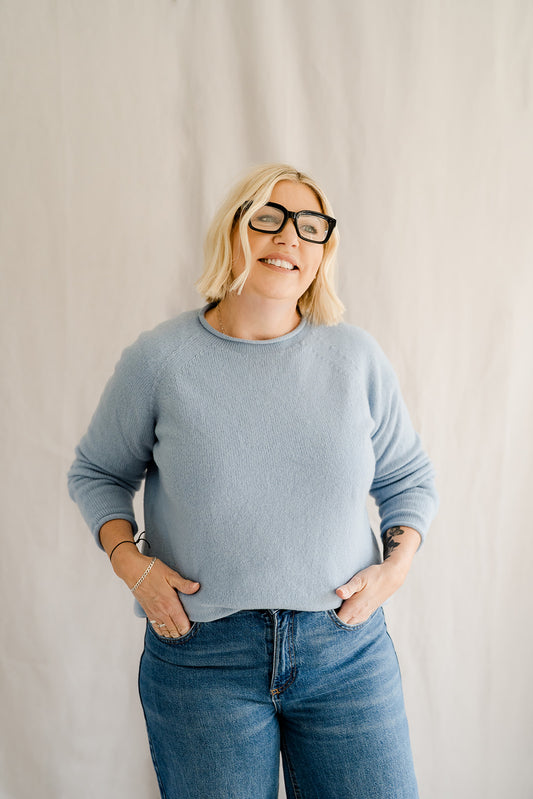 Tunic Jumper Light Blue