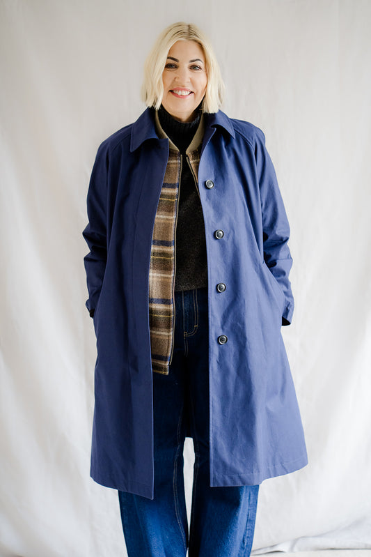 Pod & Pip Mimi Coat Navy