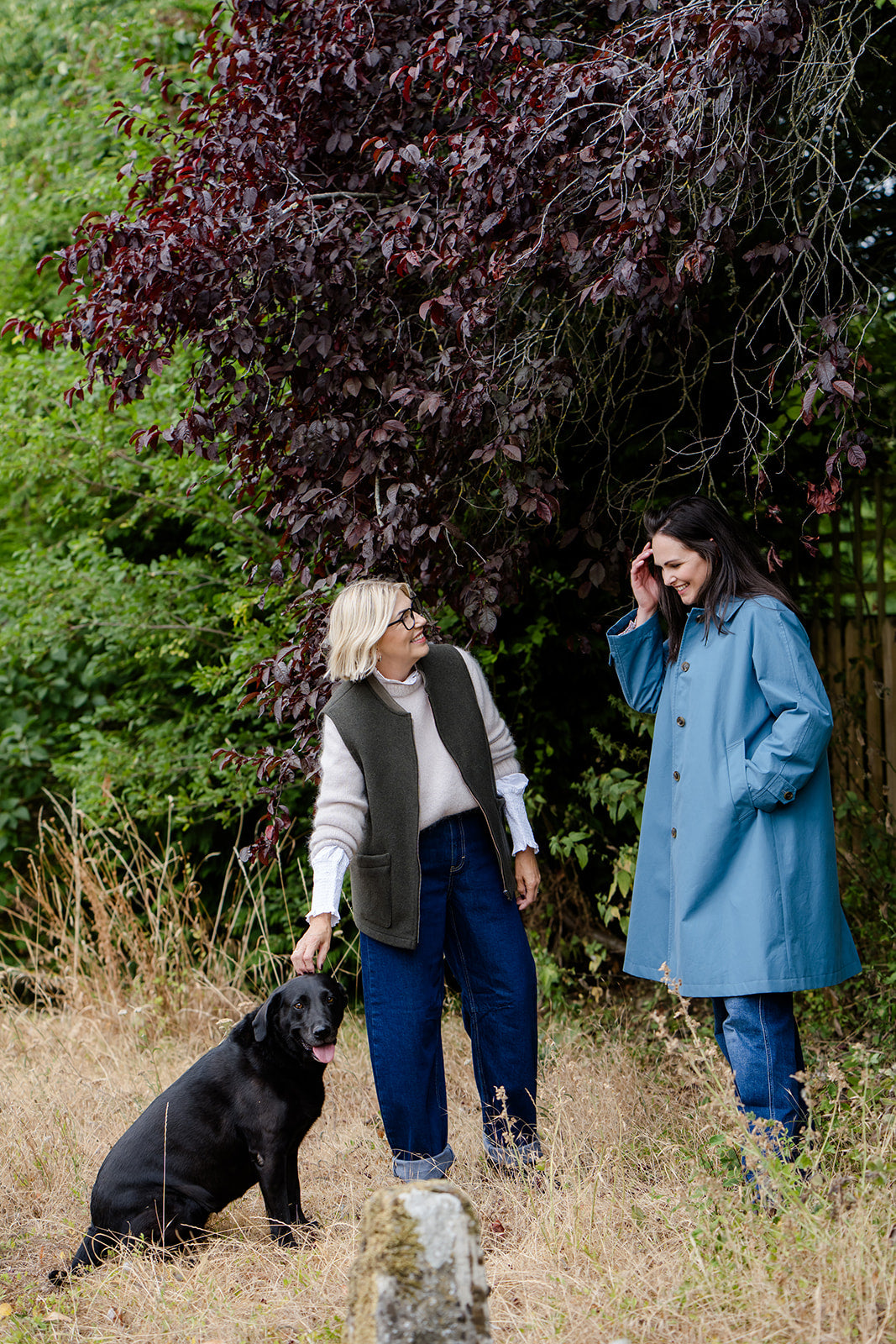 Pod & Pip Mimi Coat Tapestry Blue