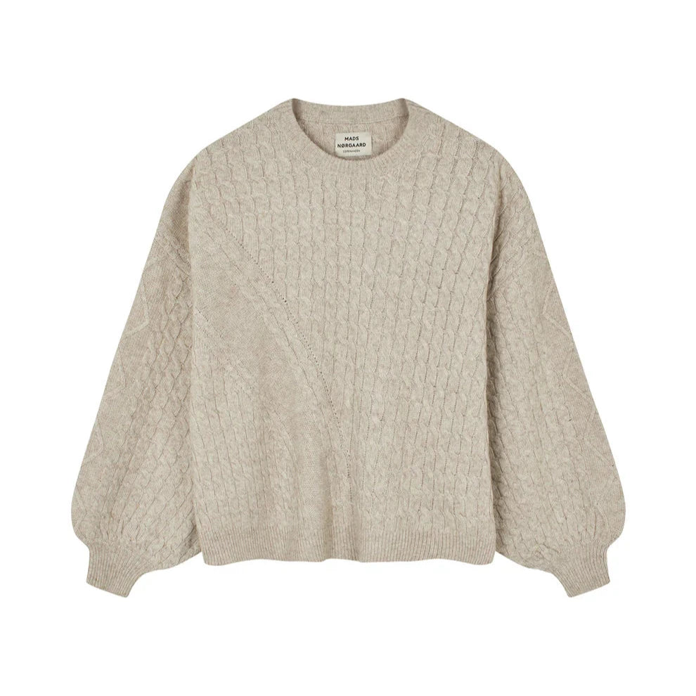 Mads Norgaard Rokko Recycled Wool Mix Jumper