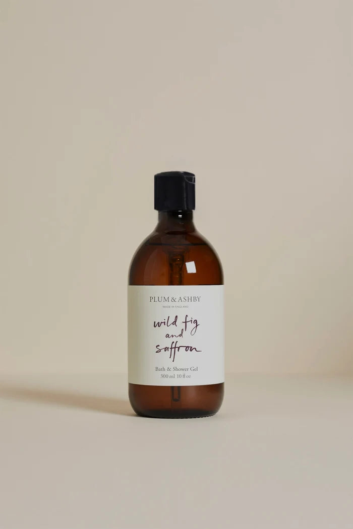 Plum & Ashby Wild Fig & Saffron Bath & Shower Gel