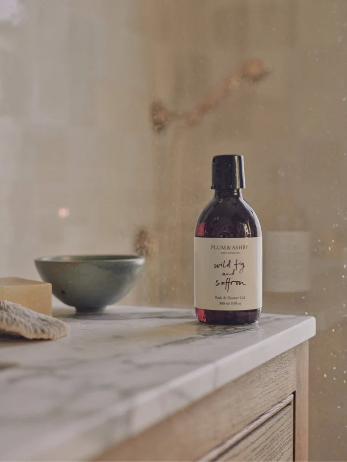 Plum & Ashby Wild Fig & Saffron Bath & Shower Gel