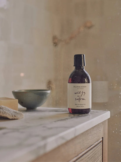 Plum & Ashby Wild Fig & Saffron Bath & Shower Gel